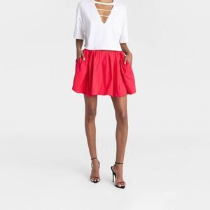 KBB by KAHLANA Women's 'The Bubble Skirt' - Hot Pink M